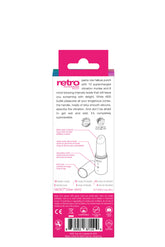 VeDO Retro Rechargeable Bullet Vibrator with 10 Vibration Modes BULLETS